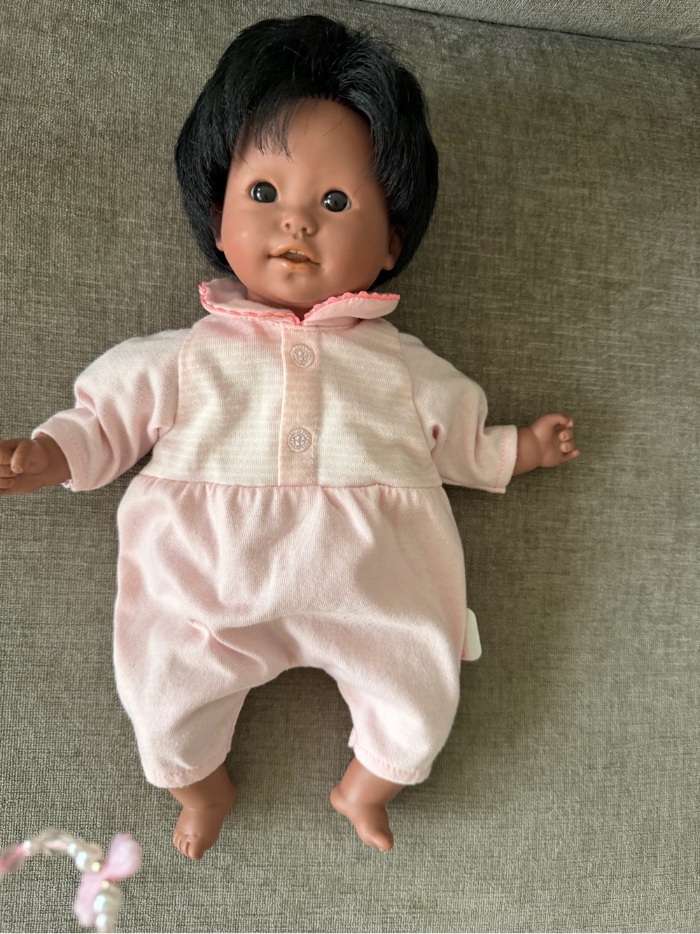 Corolle Baby Doll in Light Pink Outfit - Soft Play Doll
